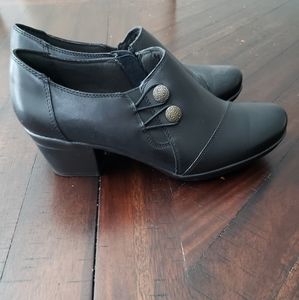 Black Ankle Dress/Work Shoes